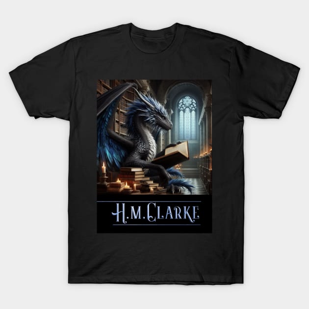 Book Dragon HM Clarke T-Shirt by HMClarke